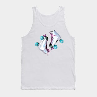 Retro Roller Skates Tank Top